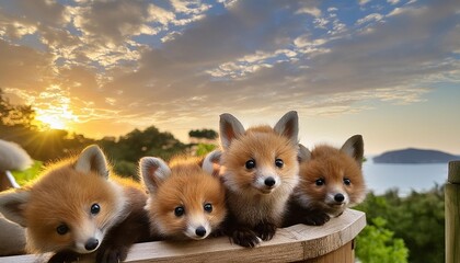 Obraz premium Celebrate the cuteness of baby animals with Adobe Stock's top trends.