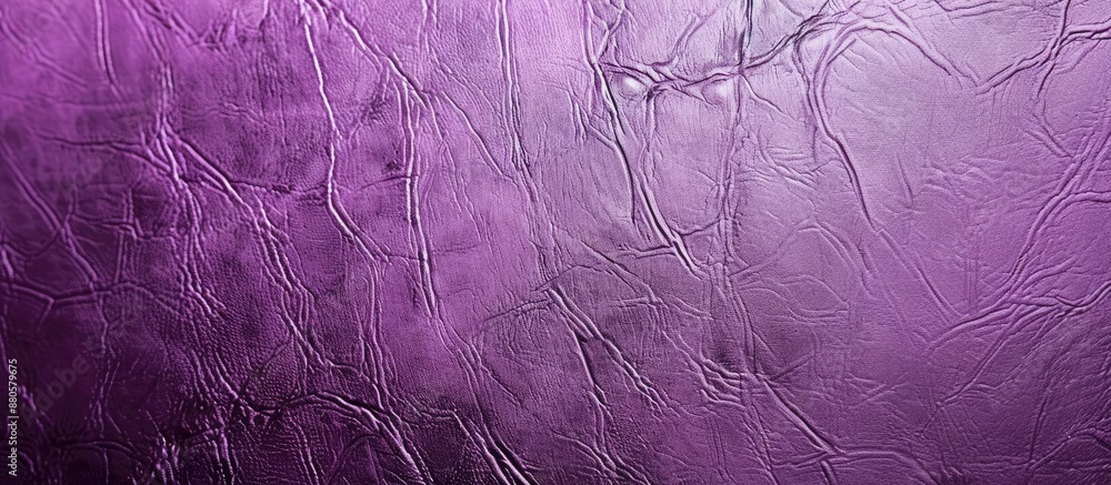 Fototapete a purple leather surface providing an abstract background and texture for designing with copy space 