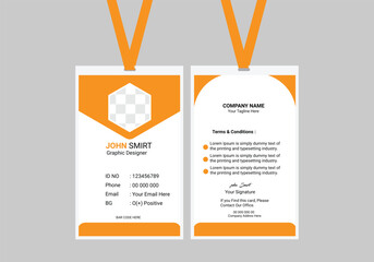 Id Card Design.
