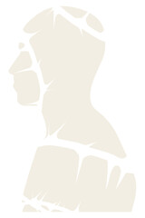 Depression png sticker, collage element, transparent background