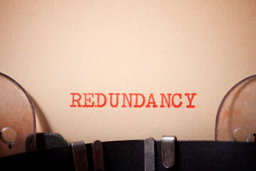 Redundancy concept view