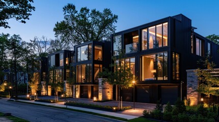 Modern Houses with Large Windows