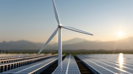 Charts comparing global renewable energy adoption rates by region, showcasing trends in solar, wind, and hydroelectric power installations. Illustration, Image, , Minimalism,