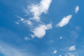 青空と白い雲
