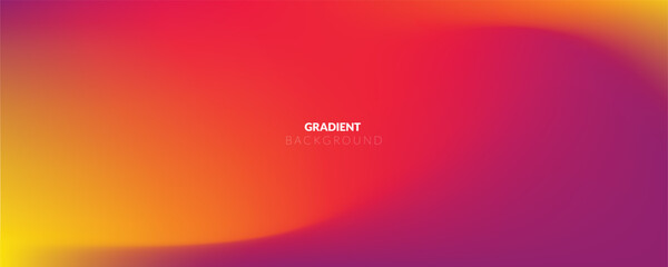 Abstract Vibrant Gradient Vector Background. 