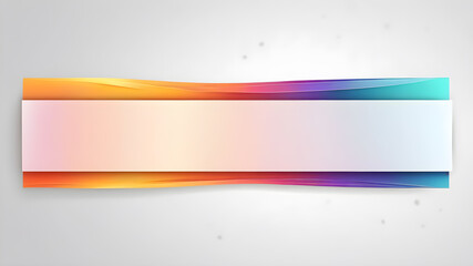 Fototapeta premium Artifical Intelligence generated Abstract abstract banner design template elements. Modern Brochure Design .