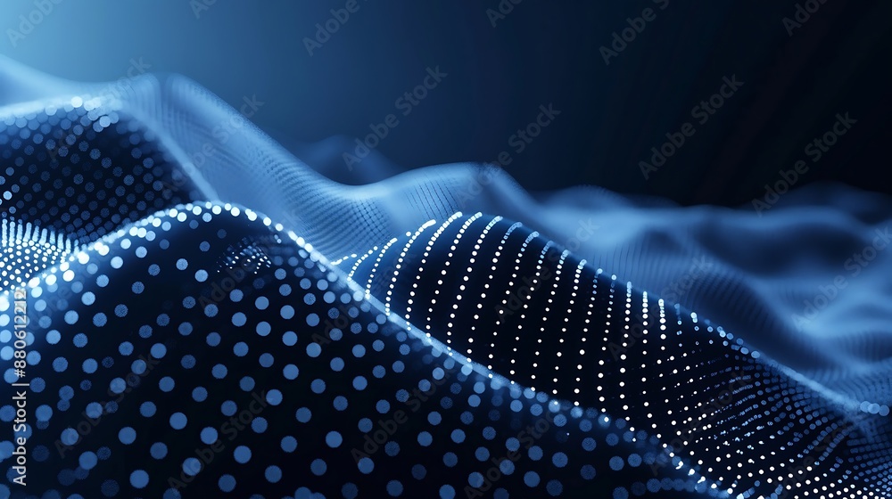 Poster data technology abstract futuristic i. low poly shape with connecting dots and lines on dark backgro