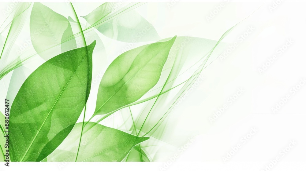 Poster graphic abstract composition of presentation background for an environemental organisation