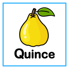 quince alfabet illustration © Rahmatullah