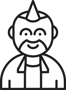 recommend clip art: Punk Avatar Line Art
                    