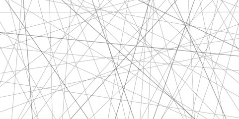 abstract black lines with white background . Geometric lines with banner design Transparent PNG  available Abstract grey and silver random .for website design Technology background, 