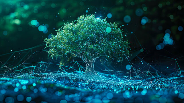 Digitales Baum