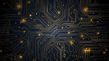 Abstract vector background featuring a high-tech circuit design with digital connections and futuristic elements – ideal for technology, innovation, and data visualization concepts


