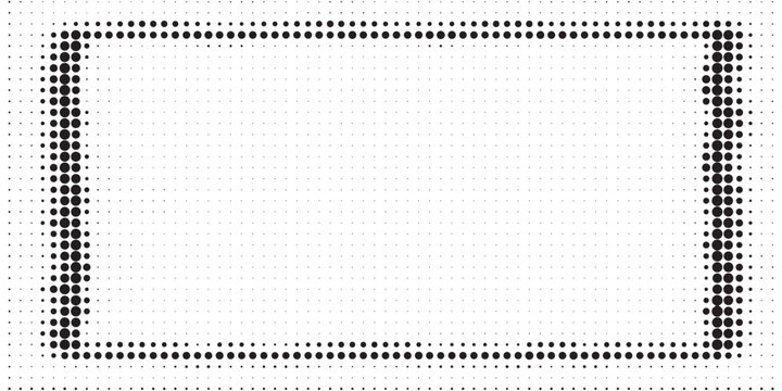 Background with monochrome dot texture. Polka dot pattern template. Background with black dots - stock vector dots basic background dots eps 10