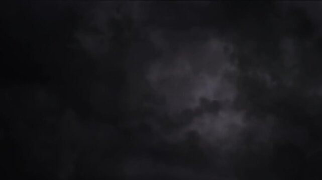 Heavy clouds bringing thunder, lightnings and storm. 