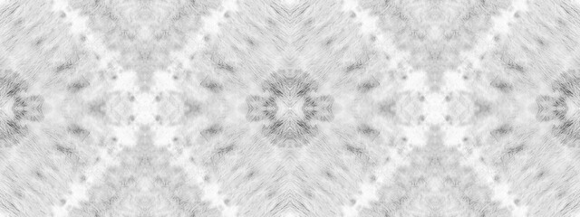 Line Seamless Spot. Tie Dye Wash Seamless Layout. Tiedye Geometric Drawn Spatter. Gray Tie Dye...
