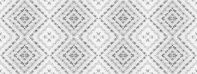 Obraz premium Gray Abstract Mark. Wash Dot Pattern. Tie Dye Hand Seamless Spla