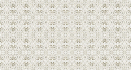 Sepia Color Bohemian Pattern. Abstract Grunge Dark Brush. Seamless Wavy Batik. Brown Colour Geometric Pattern. Abstract Watercolour Grunge Pattern. Brown Color Bohemian Brush. Ethnic Vintage Batik.