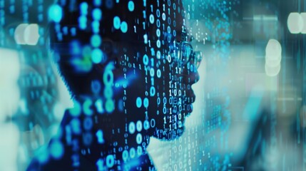 abstract blue background