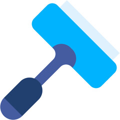 Vector Icon Squeegee, Glass Cleaner, Wiper, House Keeping, Washing