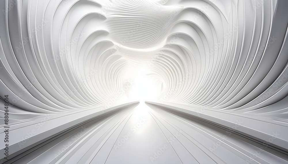 Poster 3d light white background- a clean and modern three-dimensional white background with subtl_1(17)