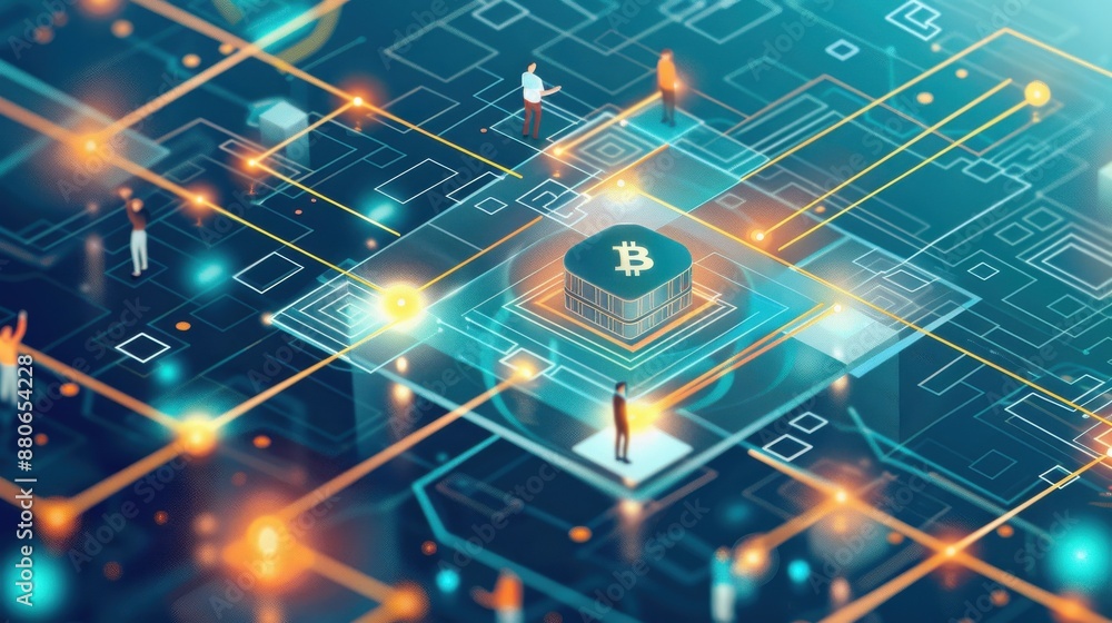 Poster decentralized management with smart contract execution, fair and efficient.