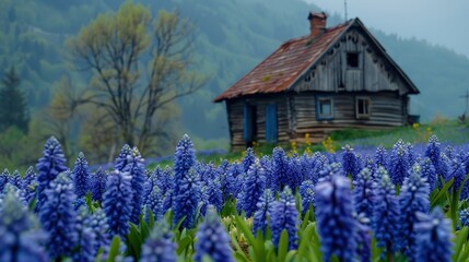 old house in the field