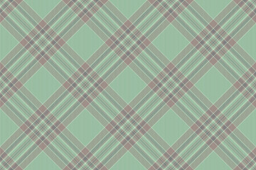 Menu plaid textile pattern, pretty background check seamless. Setting tartan fabric texture vector in pastel and light colors.