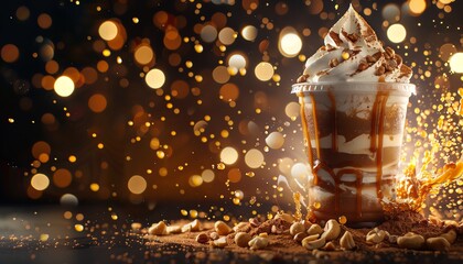 Indulge in the rich, creamy deliciousness of our signature Butterbeer Ice Cream Float. The perfect treat for any occasion.