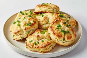 Scrumptious Green Onion and Parmesan Buttermilk Biscuits
