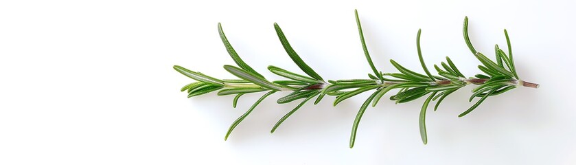 Fototapeta premium Rosemary is a fragrant herb that can be used fresh or dried