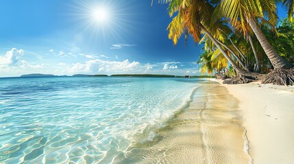 Amazing beach day. Sun is shining, waves are crashing, and the sand is warm between your toes.