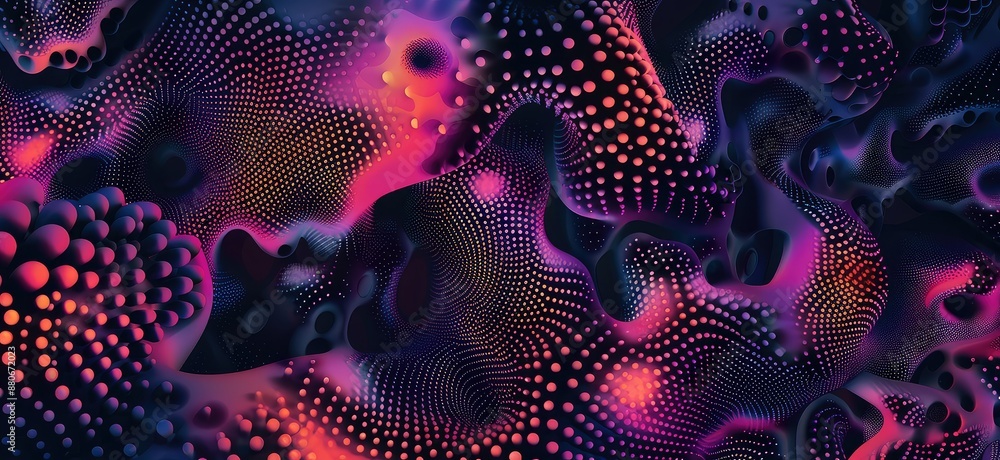 Aufkleber abstract background with gradient color.