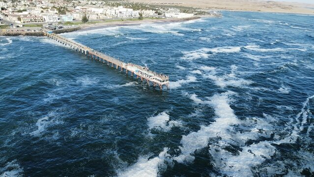 view of the sea Namibia Swakopmund 