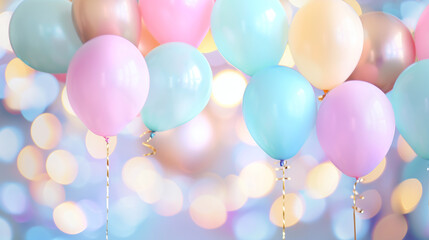 Simple and Stylish Blurred Background for Celebration and Party. - Copy Space