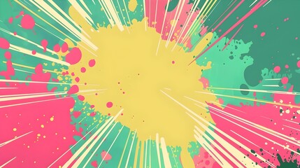 Energizing Sporty Border Design with Bold Stripes and Speed Effect