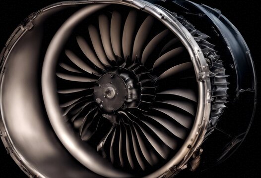 path clipping fan engine background olated black available jet industry detail engineering power air aircraft aviation