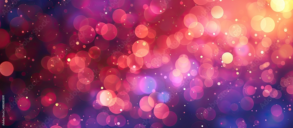 Leinwandbilder bokeh backdrop with copy space image