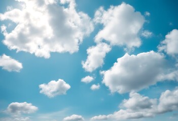 Obraz premium cloudy white vertical copyspace texture cloud background cloudiness cloudscape sky clouds blue