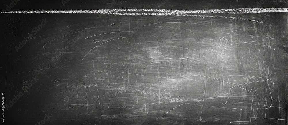 Poster Abstract black chalkboard with copy space image