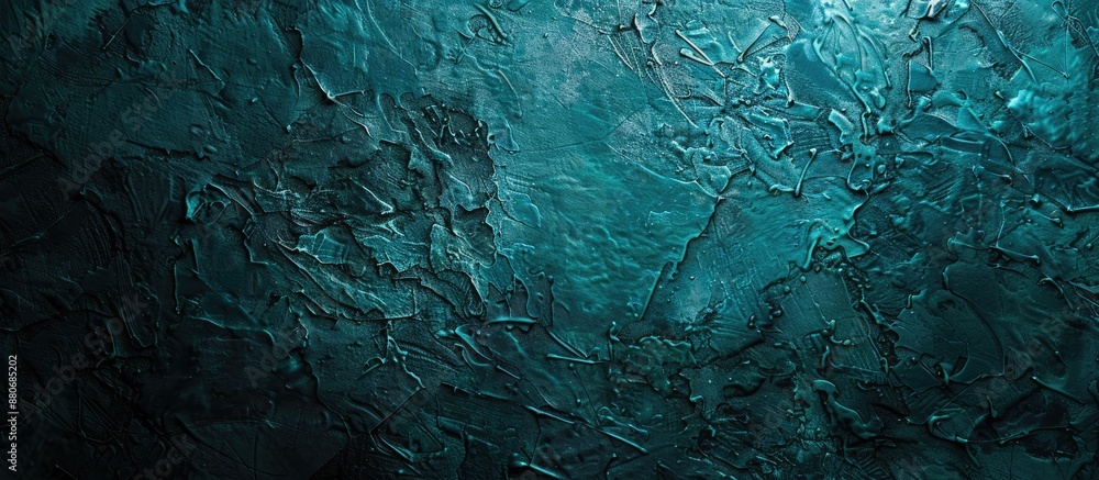 Aufkleber dark petrol green and blue textured background ideal for graphic design with copy space image
