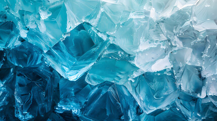 abstract wallpaper for iphone with broken blue ice near the lake