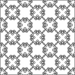 Repeat patterns.Abstract shapes from lines. Vector graphics for design, prints, decoration, cover, textile, digital wallpaper, web background, wrapping paper, clothing, fabric, packaging, cards.