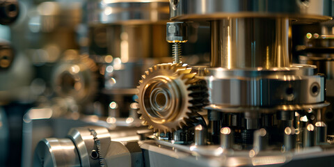 Industrial machinery used in pharmaceutical production highlighting advanced technology and precision engineering