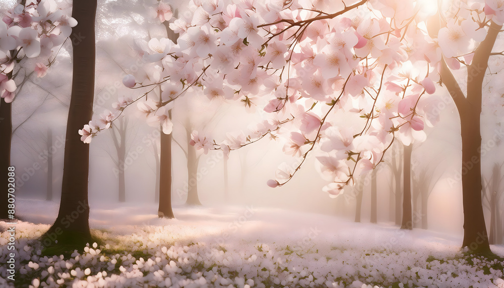 Poster  Delicate Light Background- A soft and gentle background with delicate lighting, creating a _1(139)