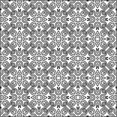 Repeat patterns.Abstract shapes from lines. Vector graphics for design, prints, decoration, cover, textile, digital wallpaper, web background, wrapping paper, clothing, fabric, packaging, cards.