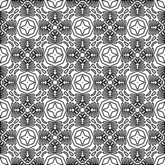 Repeat patterns.Abstract shapes from lines. Vector graphics for design, prints, decoration, cover, textile, digital wallpaper, web background, wrapping paper, clothing, fabric, packaging, cards.
