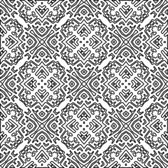 Repeat patterns.Abstract shapes from lines. Vector graphics for design, prints, decoration, cover, textile, digital wallpaper, web background, wrapping paper, clothing, fabric, packaging, cards.
