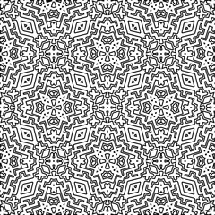 Repeat patterns.Abstract shapes from lines. Vector graphics for design, prints, decoration, cover, textile, digital wallpaper, web background, wrapping paper, clothing, fabric, packaging, cards.
