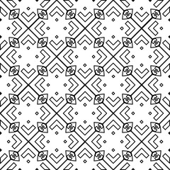 Repeat patterns.Abstract shapes from lines. Vector graphics for design, prints, decoration, cover, textile, digital wallpaper, web background, wrapping paper, clothing, fabric, packaging, cards.